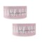 120 Pieces Wrapables Blush Thank You Stickers Roll 3x1 Inch